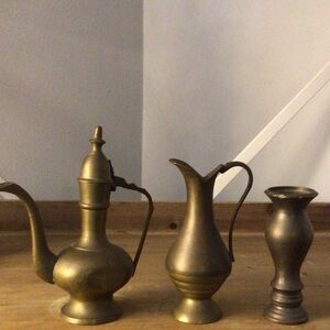 Elegant Brass decor set